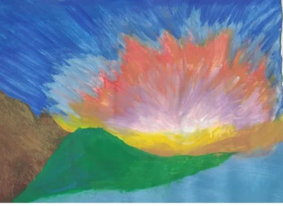 Краска вулкана